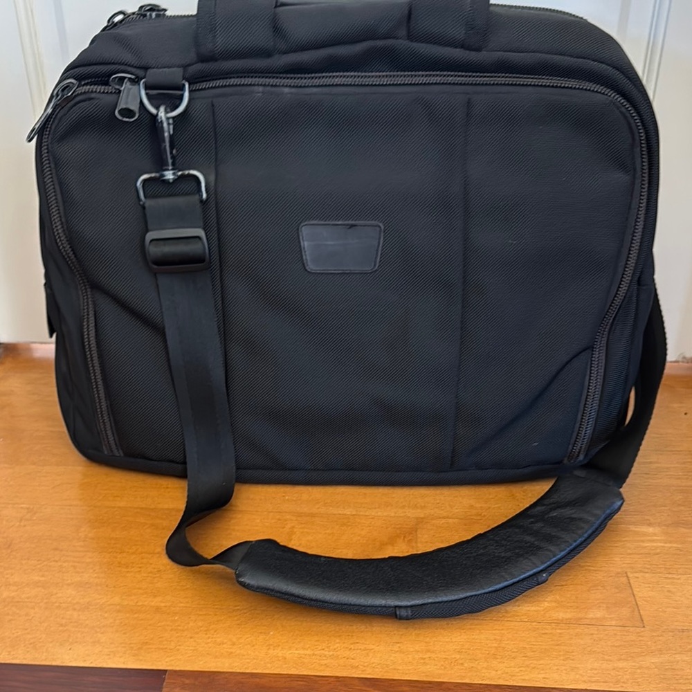 Black Men's Laptop Bag